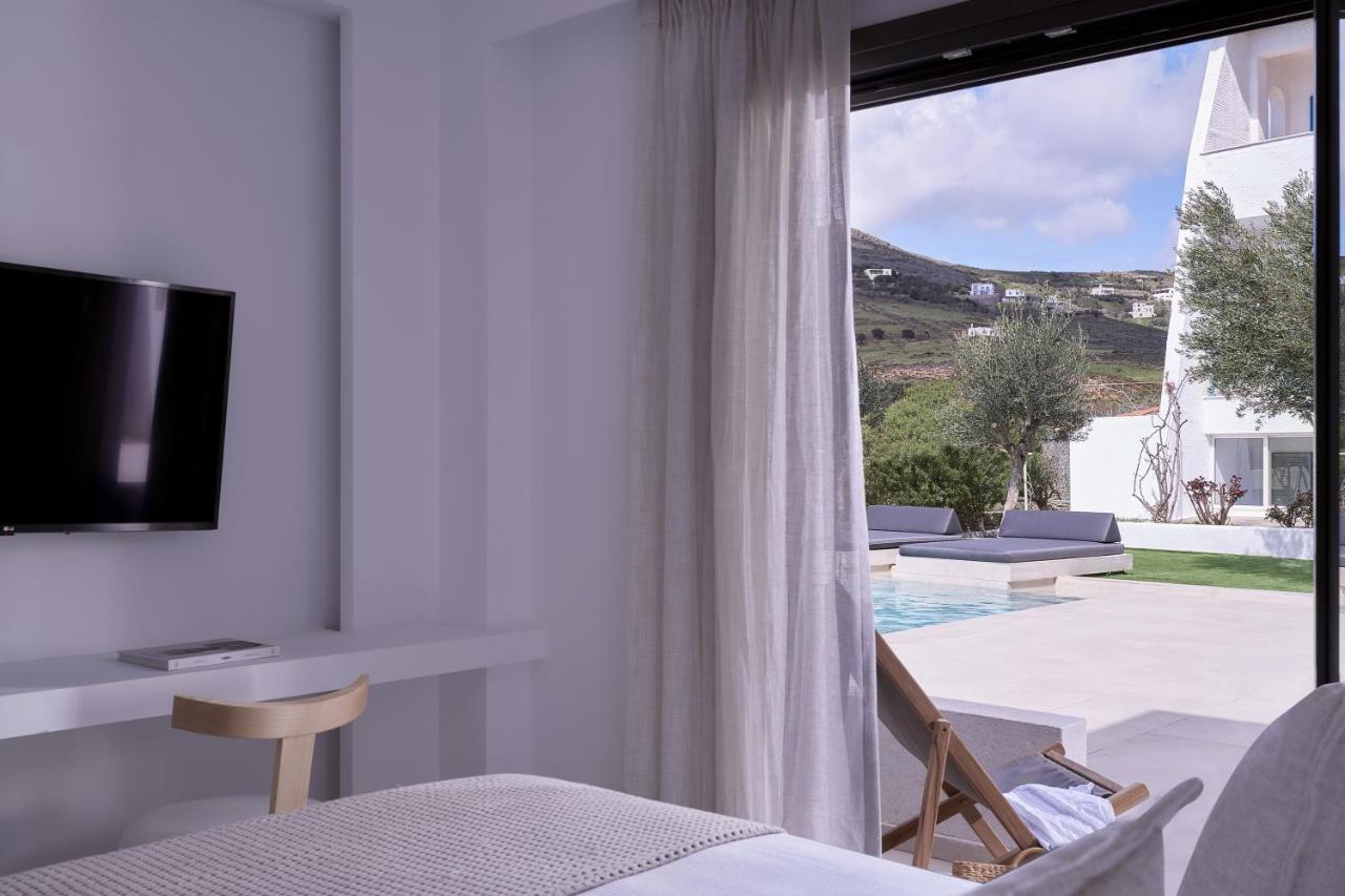 Hotel Isida Andros Áyios Pétros Esterno foto